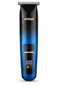 Masina de Tuns Profesionala reincarcabila Andowl Q LF960 cu Afisaj LED si Lama T